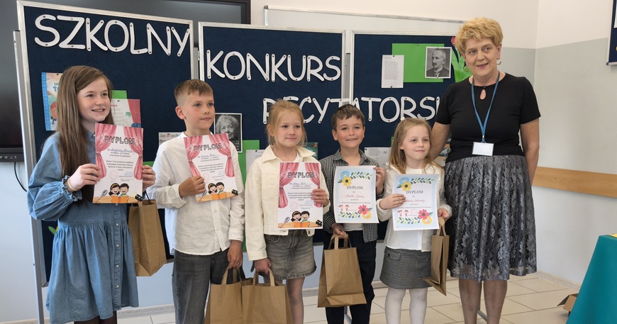 SZKOLNY KONKURS RECYTATORSKI